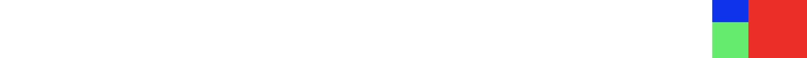 R3DGR33NBLU3🟥🟩🟦 logo in white
